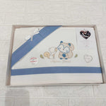 Lenzuola Next to me scoiattolo celeste - Piccole Canaglie - PC21994