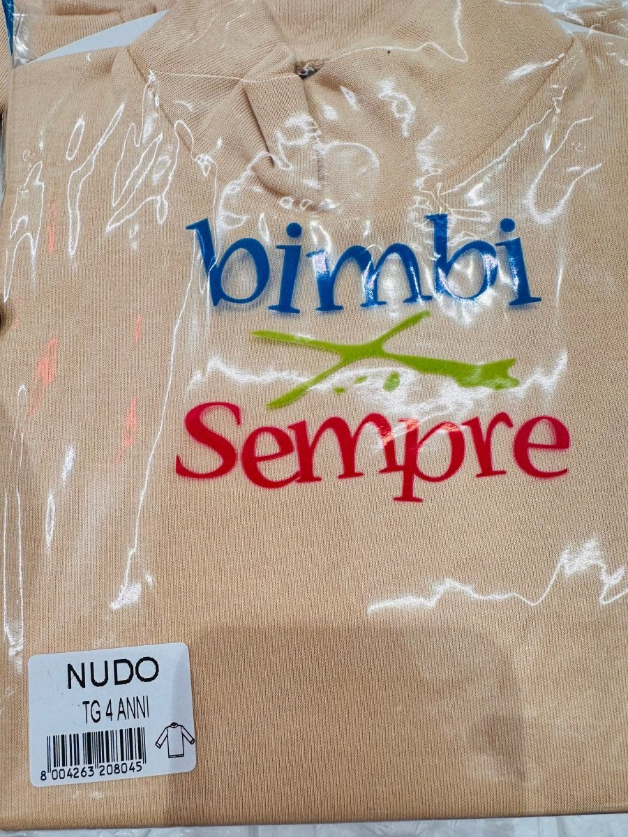 Lupetto felpato Beige - Piccole Canaglie - PC24259