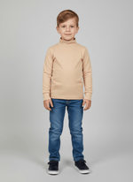 Lupetto felpato Beige - Piccole Canaglie - PC24259