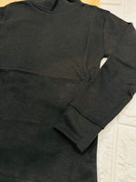 Lupetto felpato nero - Piccole Canaglie - PC24267