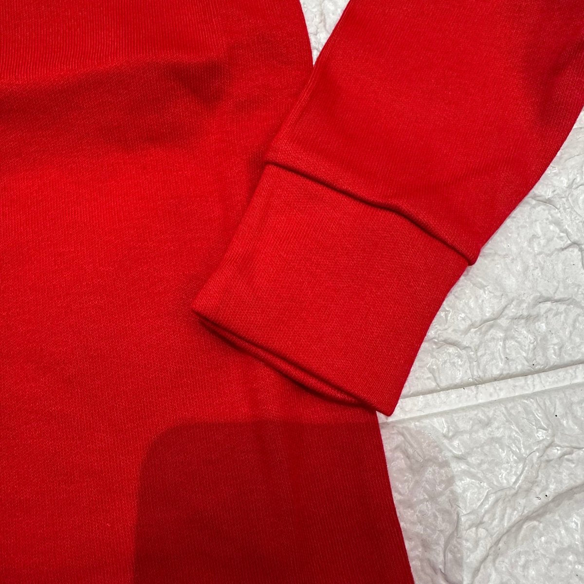 Lupetto rosso felpato - Piccole Canaglie - 