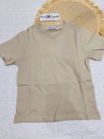Maglia Basic Cotone Beige - Piccole Canaglie - PC26020