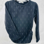 Maglia Bimba Brillantini nera - Piccole Canaglie - PC20538