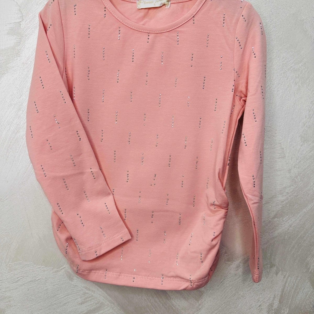 Maglia Bimba Brillantini Rosa - Piccole Canaglie - PC20544