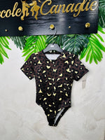 Maglia Body Animalier 20666 Marrone - Piccole Canaglie - PC27302
