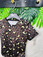 Maglia Body Animalier 20666 Marrone - Piccole Canaglie - PC27302