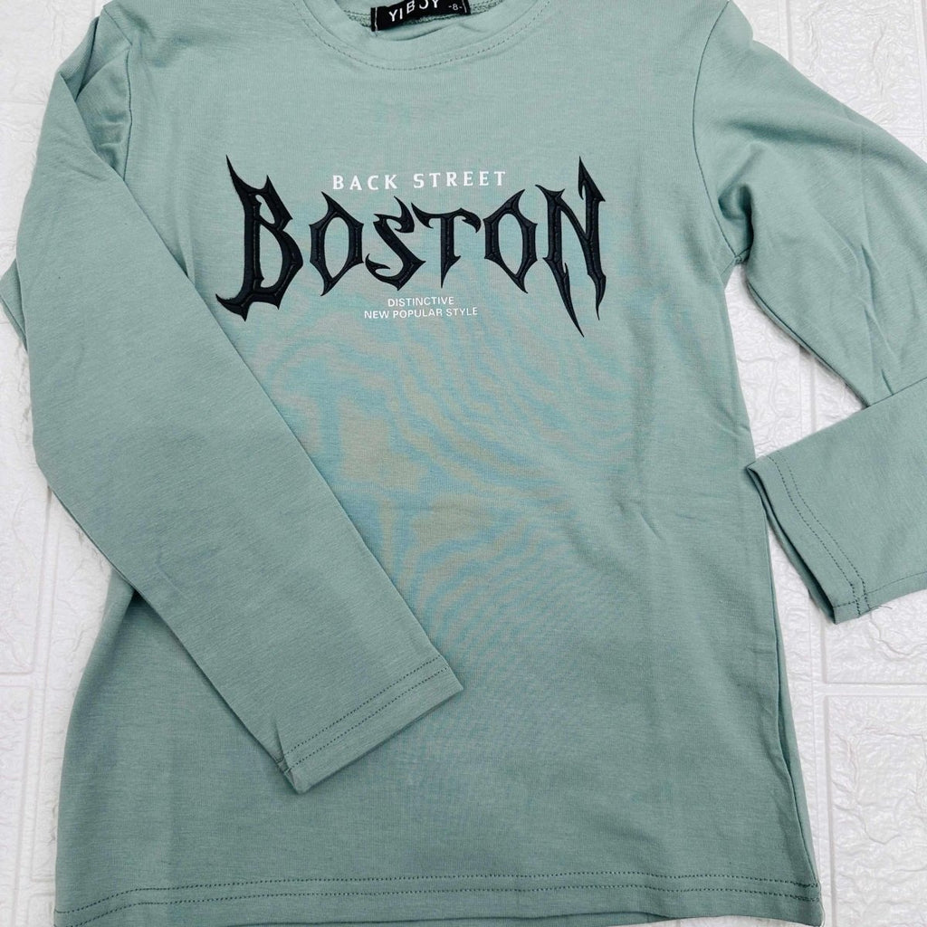 Maglia Boston Verde - Piccole Canaglie - PC21211