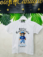 Maglia California Los Angeles Bianca 1112 - Piccole Canaglie - PC28805