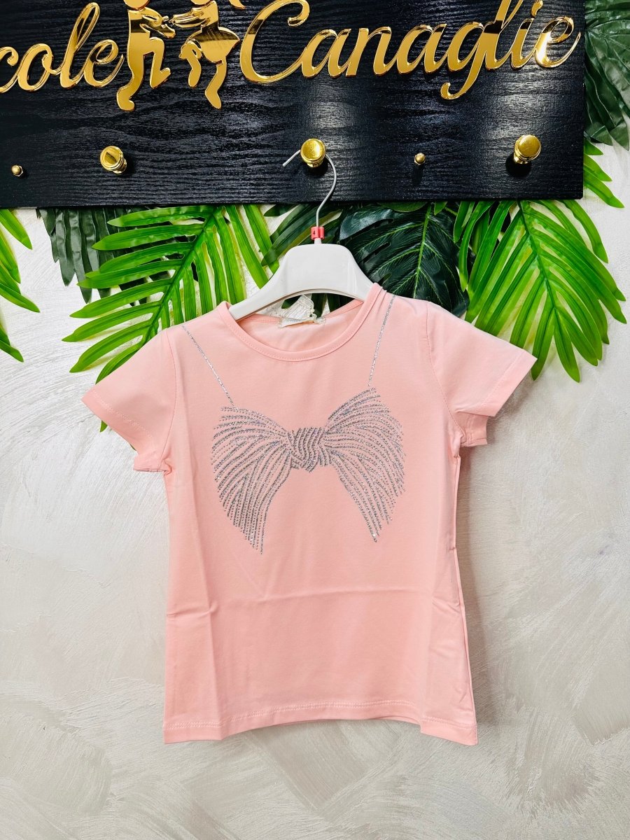 Maglia Cotone Rosa 1087 - Piccole Canaglie - PC26629