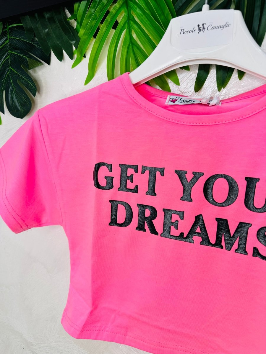 Maglia Croptop Get Your Dream Fuxian - Piccole Canaglie - PC28401