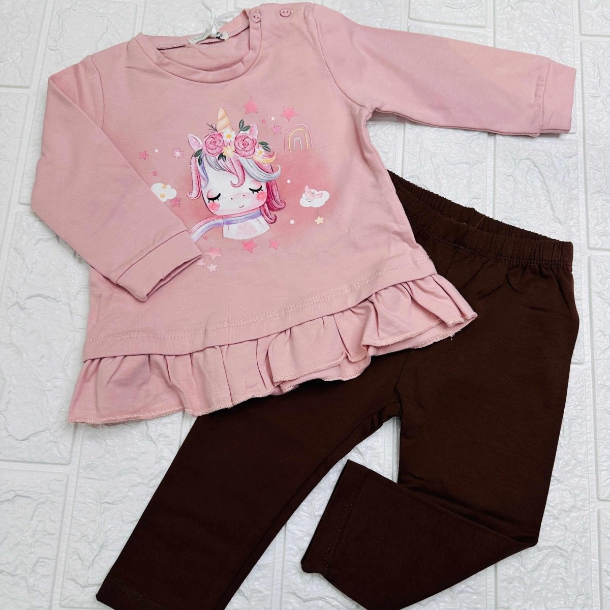 Maglia e leggings unicorno - Piccole Canaglie - PC20931