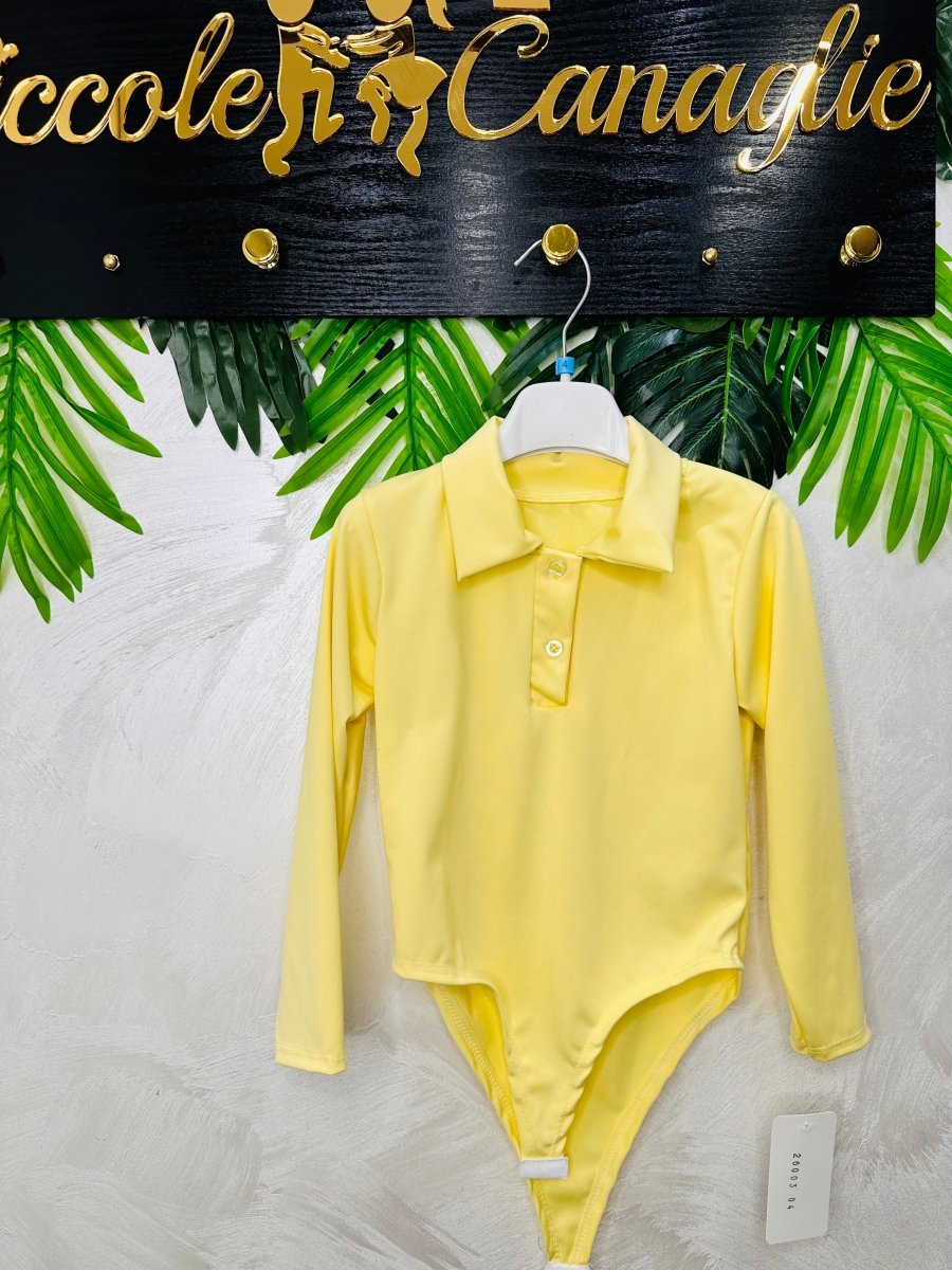 Maglia Elasticizzata Colletto Giallina 26003 - Piccole Canaglie - PC25431