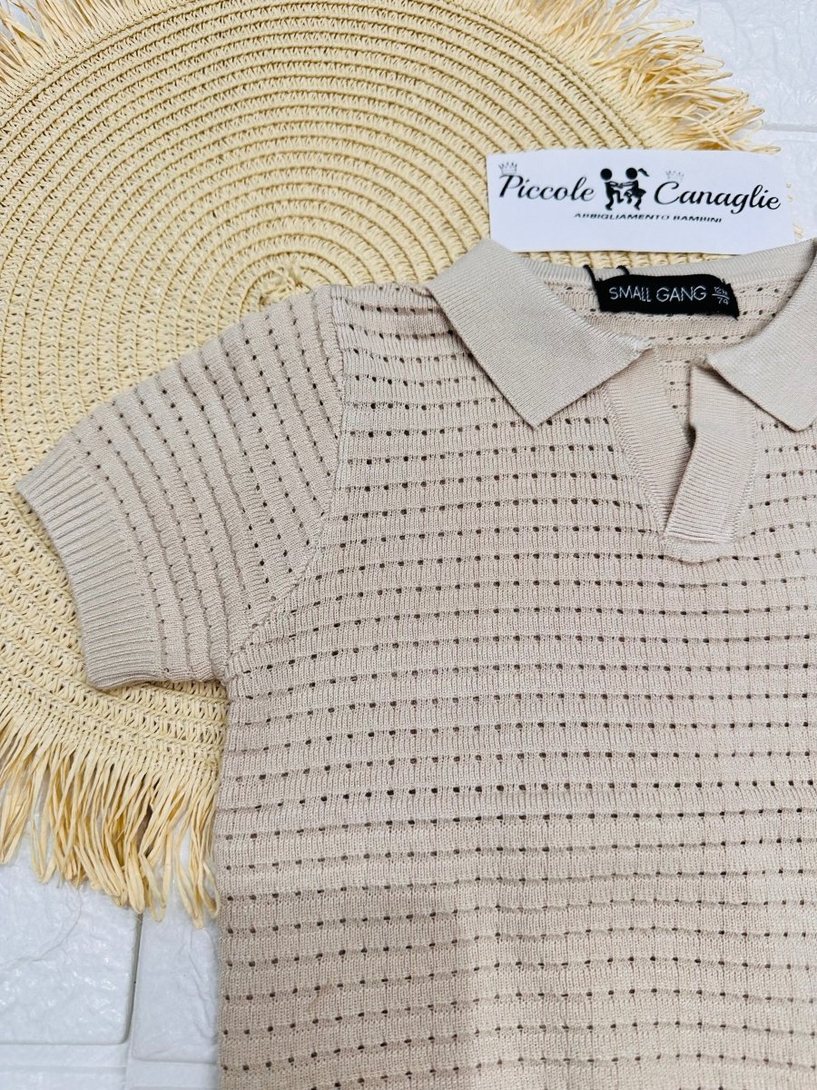 Maglia Filo Begie 6061 - Piccole Canaglie - PC26831