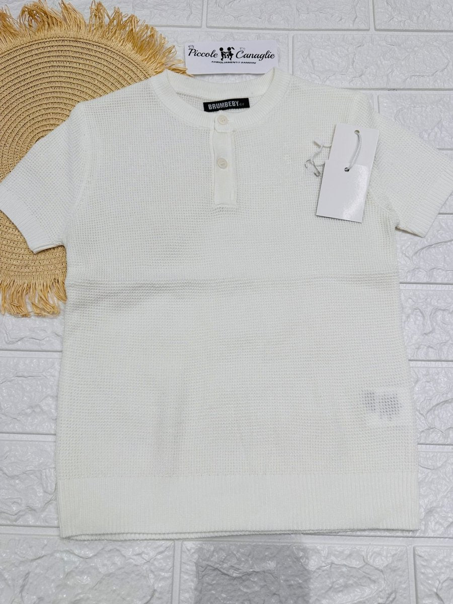 Maglia Filo Bianca 073 - Piccole Canaglie - PC26738