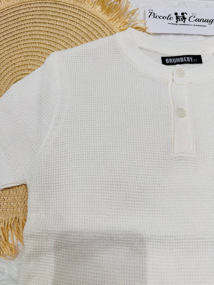 Maglia Filo Bianca 073 - Piccole Canaglie - PC26738