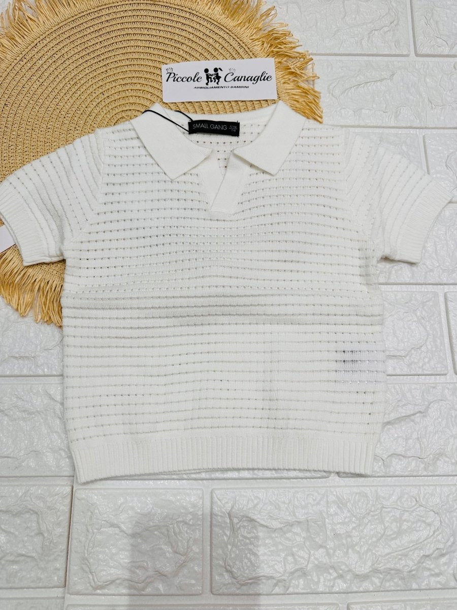 Maglia Filo Bianca 6061 - Piccole Canaglie - PC26841