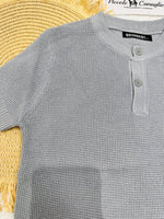 Maglia Filo Celeste Polvere 073 - Piccole Canaglie - PC26744