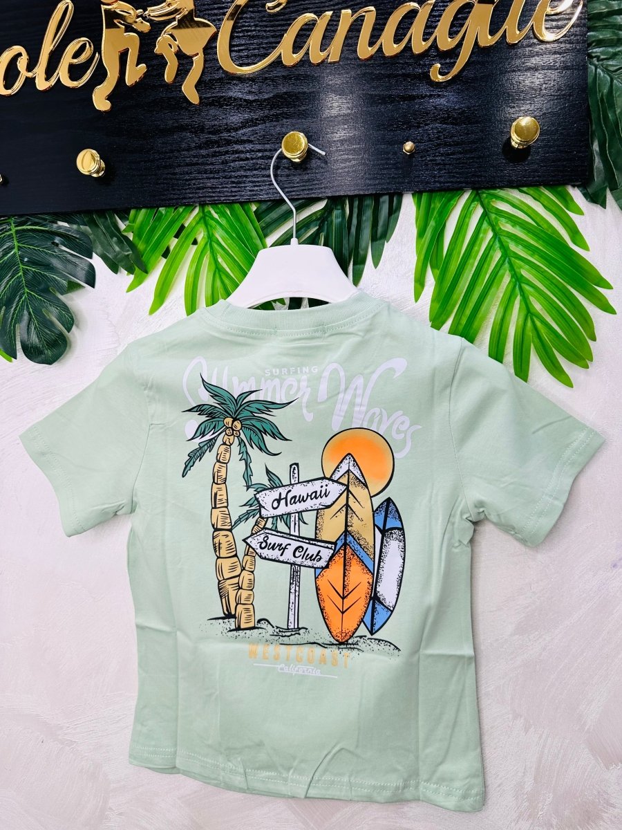 Maglia Hawaii Verde 507 - Piccole Canaglie - PC28310