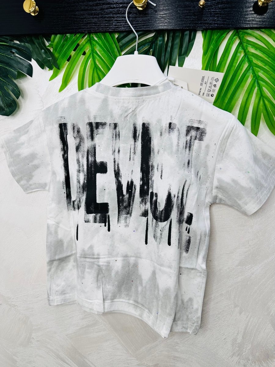 Maglia Hello 0304 Bianca - Piccole Canaglie - PC28270