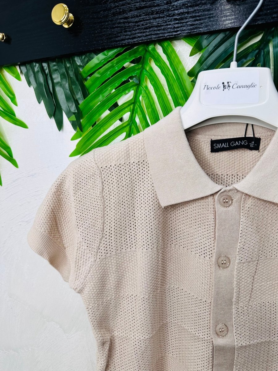 Maglia In Filo 6070 Crema - Piccole Canaglie - PC27544