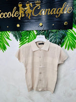 Maglia In Filo 6070 Crema - Piccole Canaglie - PC27544