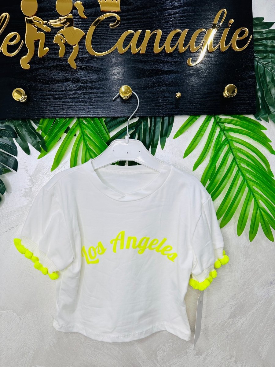 Maglia Los Angeles Fluo - Piccole Canaglie - PC27948