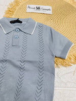 Maglia Small Gang W6064 Avio - Piccole Canaglie - PC26015