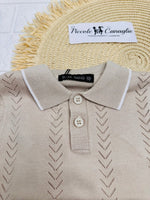 Maglia Small Gang W6064 Beige - Piccole Canaglie - PC26010