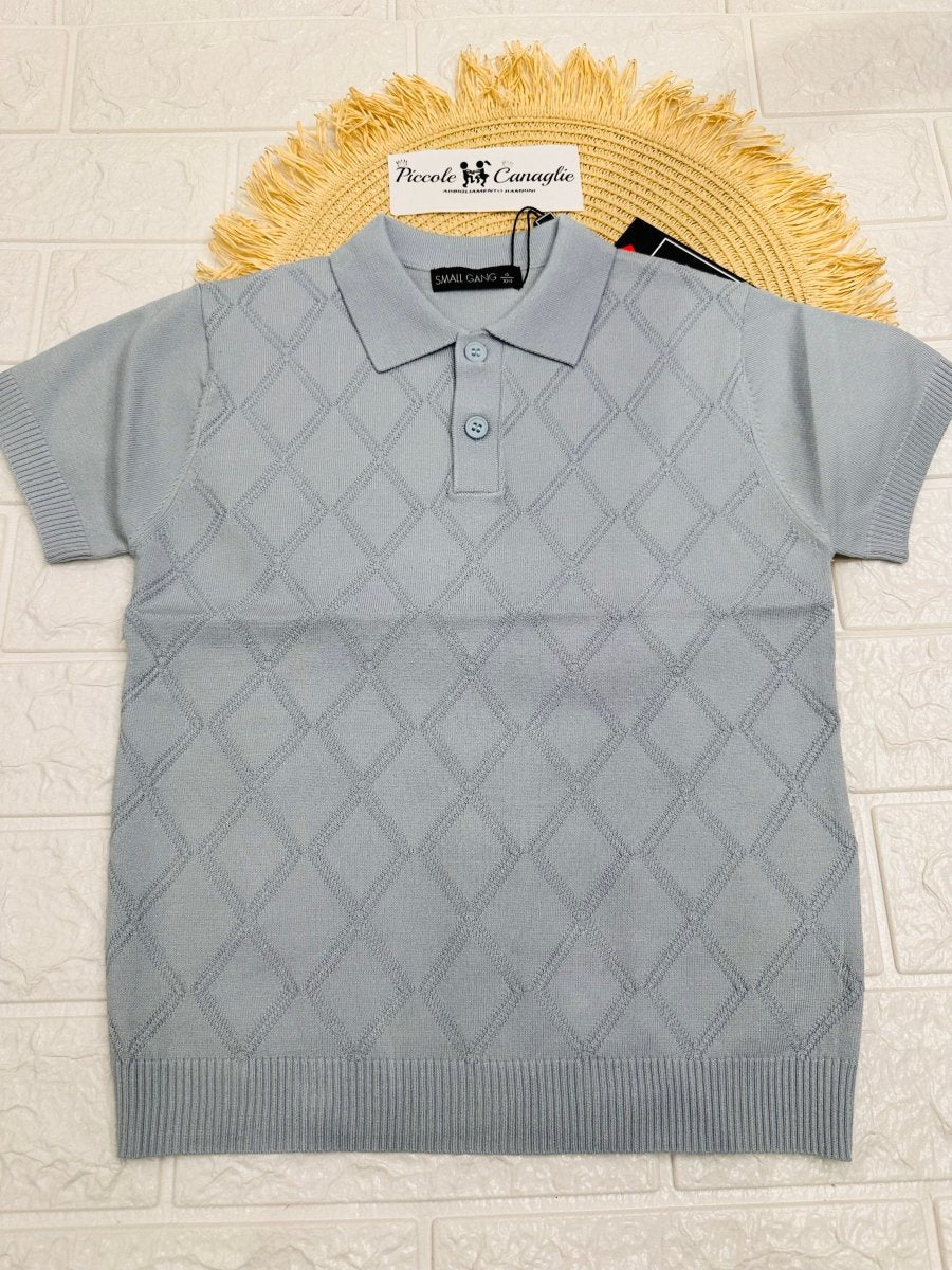 Maglia Small Gang W6068 Avio - Piccole Canaglie - PC25963