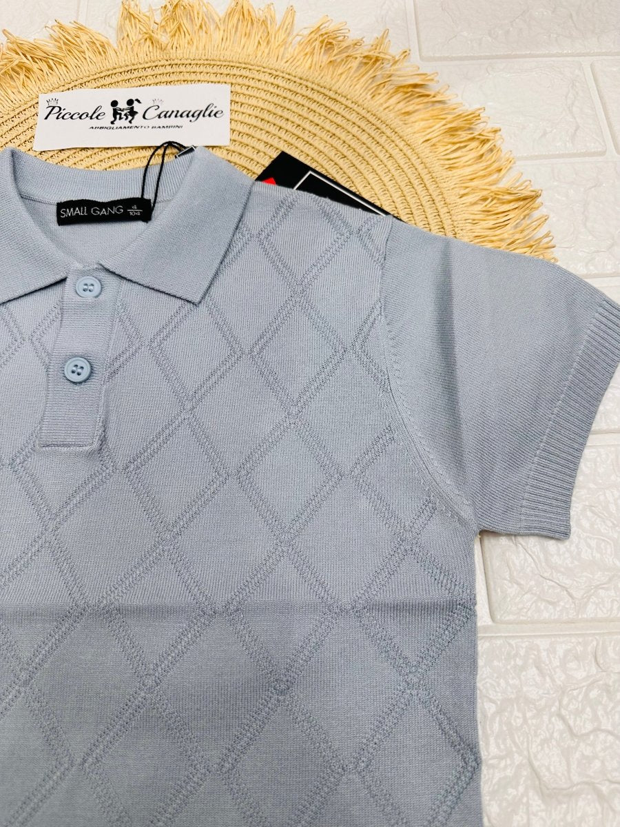 Maglia Small Gang W6068 Avio - Piccole Canaglie - PC25963