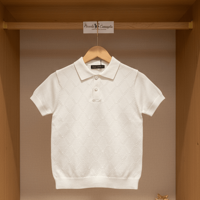 Maglia Small Gang W6068 Bianca - Piccole Canaglie - PC25951