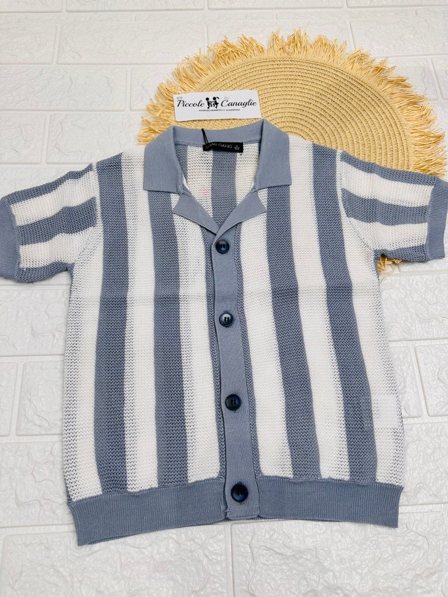 Maglia Small Gang W6071 Avio - Piccole Canaglie - PC25993