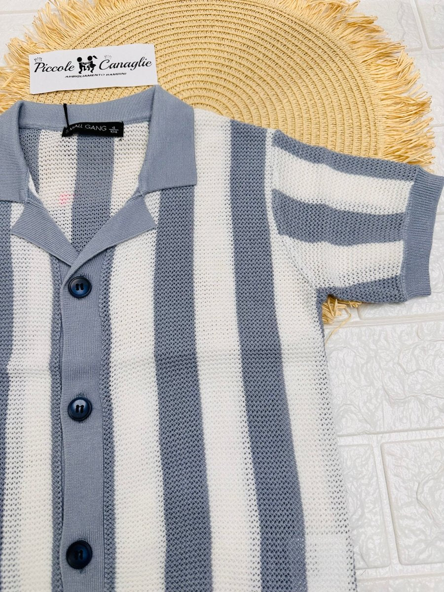 Maglia Small Gang W6071 Avio - Piccole Canaglie - PC25993