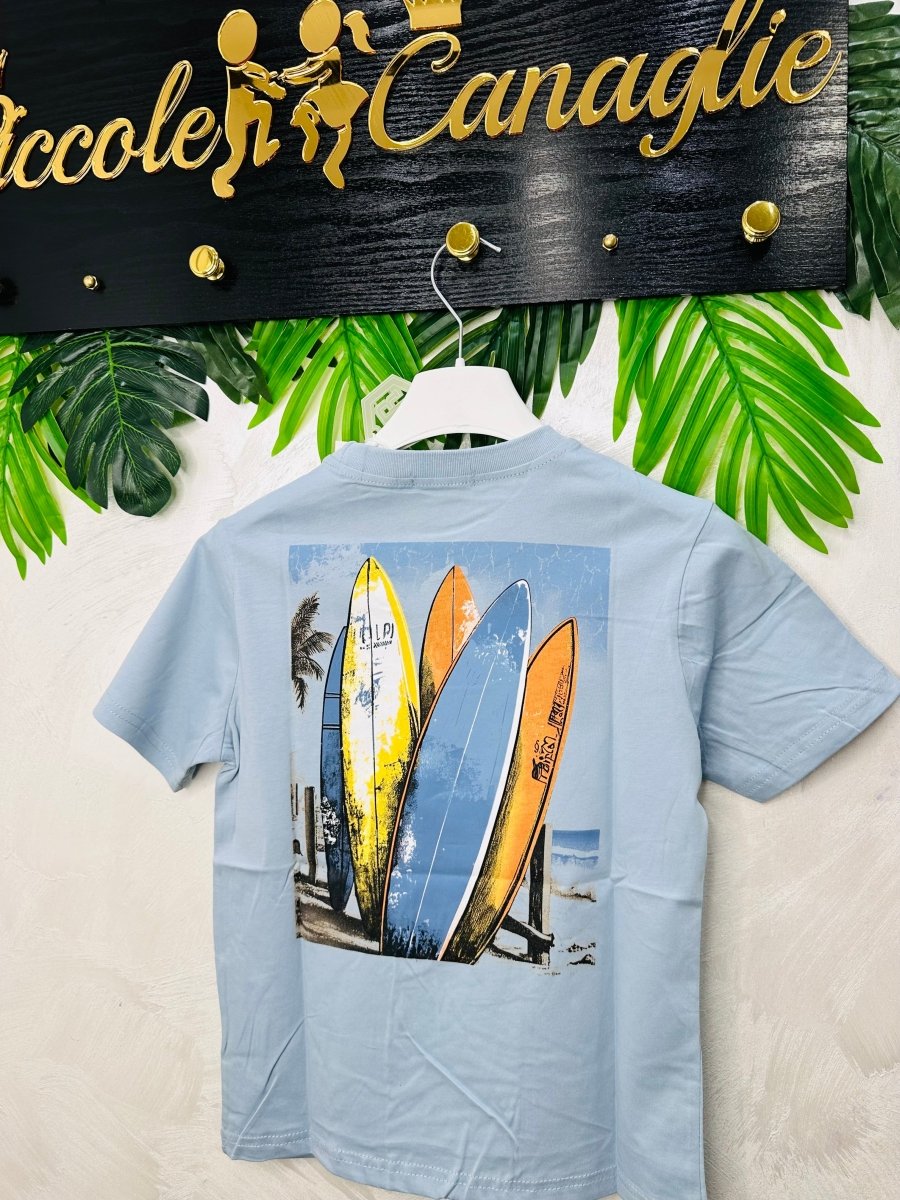 Maglia Surf 🏄 513 Celeste - Piccole Canaglie - PC28280