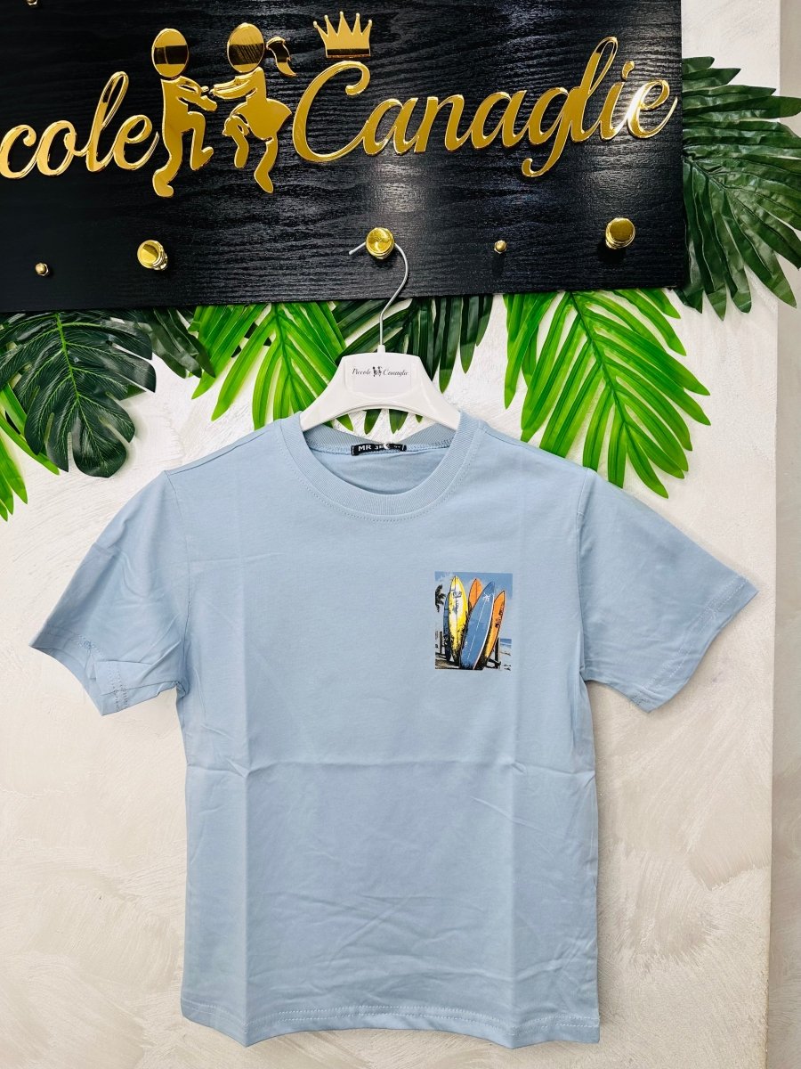 Maglia Surf 🏄 513 Celeste - Piccole Canaglie - PC28280
