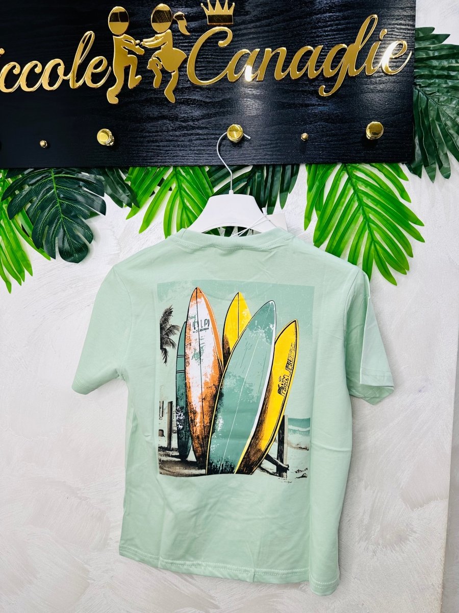 Maglia Surf 🏄 513 Verde - Piccole Canaglie - PC28285