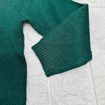 Maglioncino a nido d’Ape verde - Piccole Canaglie - PC21031