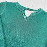 Maglioncino a nido d’Ape verde - Piccole Canaglie - PC21031