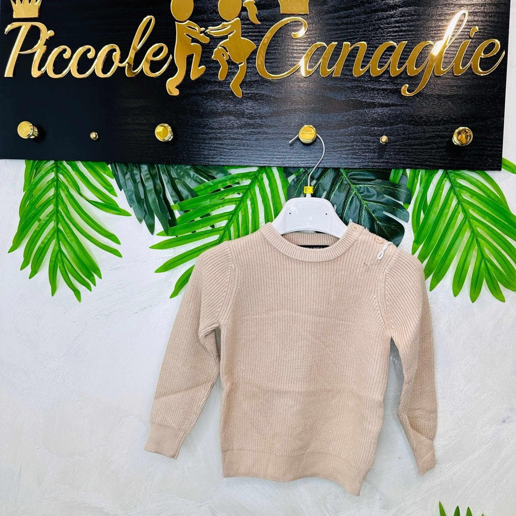 Maglioncino Alta Linea Begie - Piccole Canaglie - PC21462