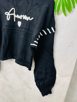 Maglioncino Amor Nero MoodVic@lo - Piccole Canaglie - PC23154