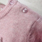 Maglioncino bimba fiocco Rosa - Piccole Canaglie - PC20588