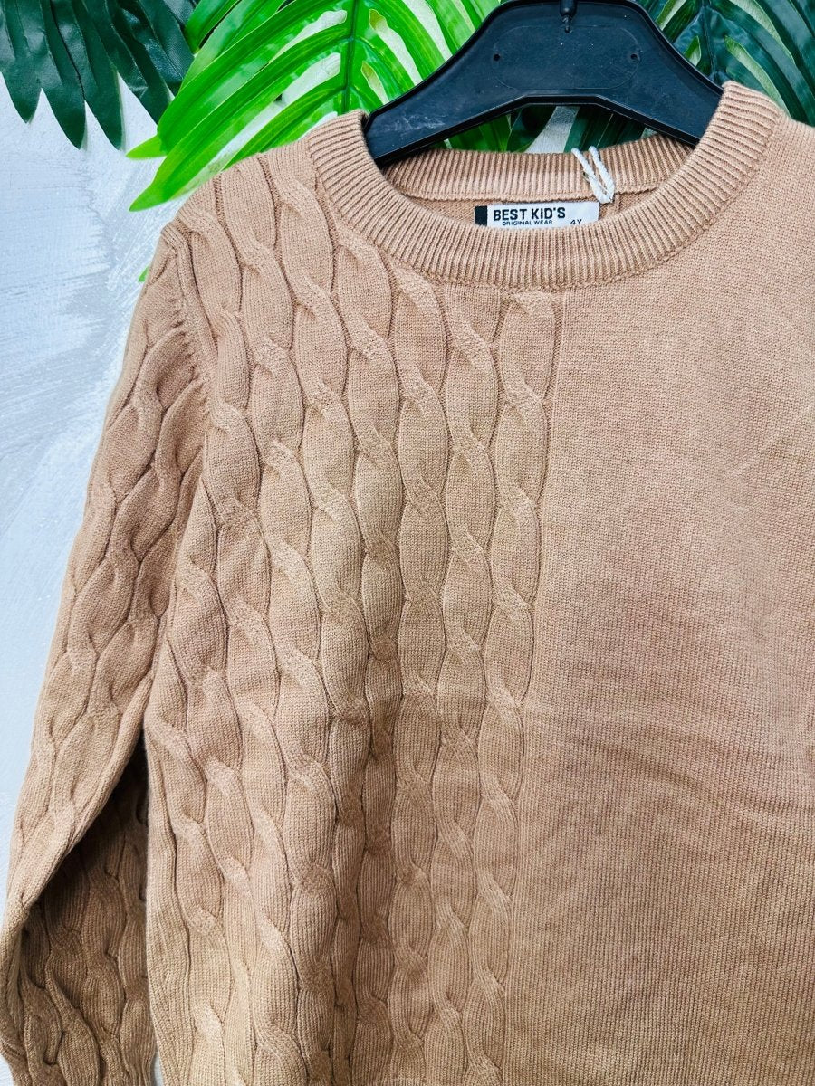 Maglioncino Bitrama 7681 biscotto - Piccole Canaglie - PC23206