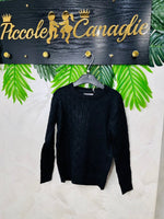 Maglioncino Bitrama 7681 nero - Piccole Canaglie - PC23200