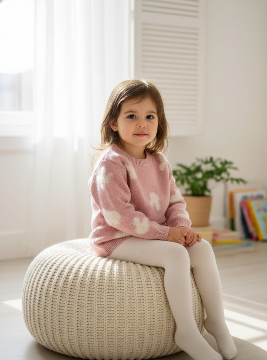 Maglioncino Coniglietti Rosa - Piccole Canaglie - PC23706