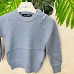 Maglioncino mesi Alta Linea Celeste - Piccole Canaglie - PC21472