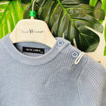 Maglioncino mesi Alta Linea Celeste - Piccole Canaglie - PC21472