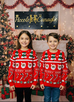 Maglioncino Natalizio Babbo 039 - Piccole Canaglie - PC23245