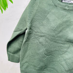 Maglioncino Taschino verde - Piccole Canaglie - PC22651