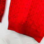 Maglioncino Trecce rosso anni - Piccole Canaglie - PC22679