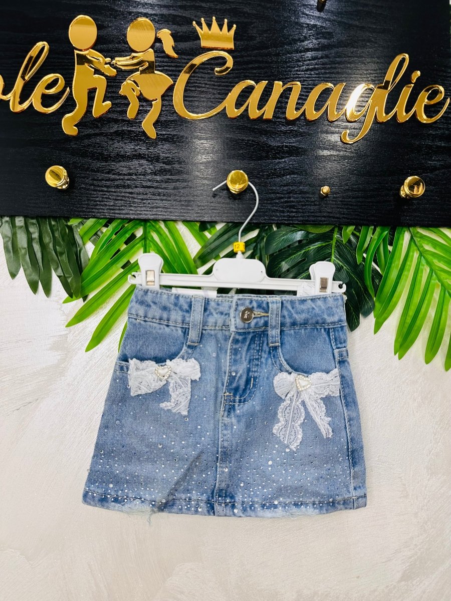 Minigonna Brillantini Baby 8121 - Piccole Canaglie - PC25684